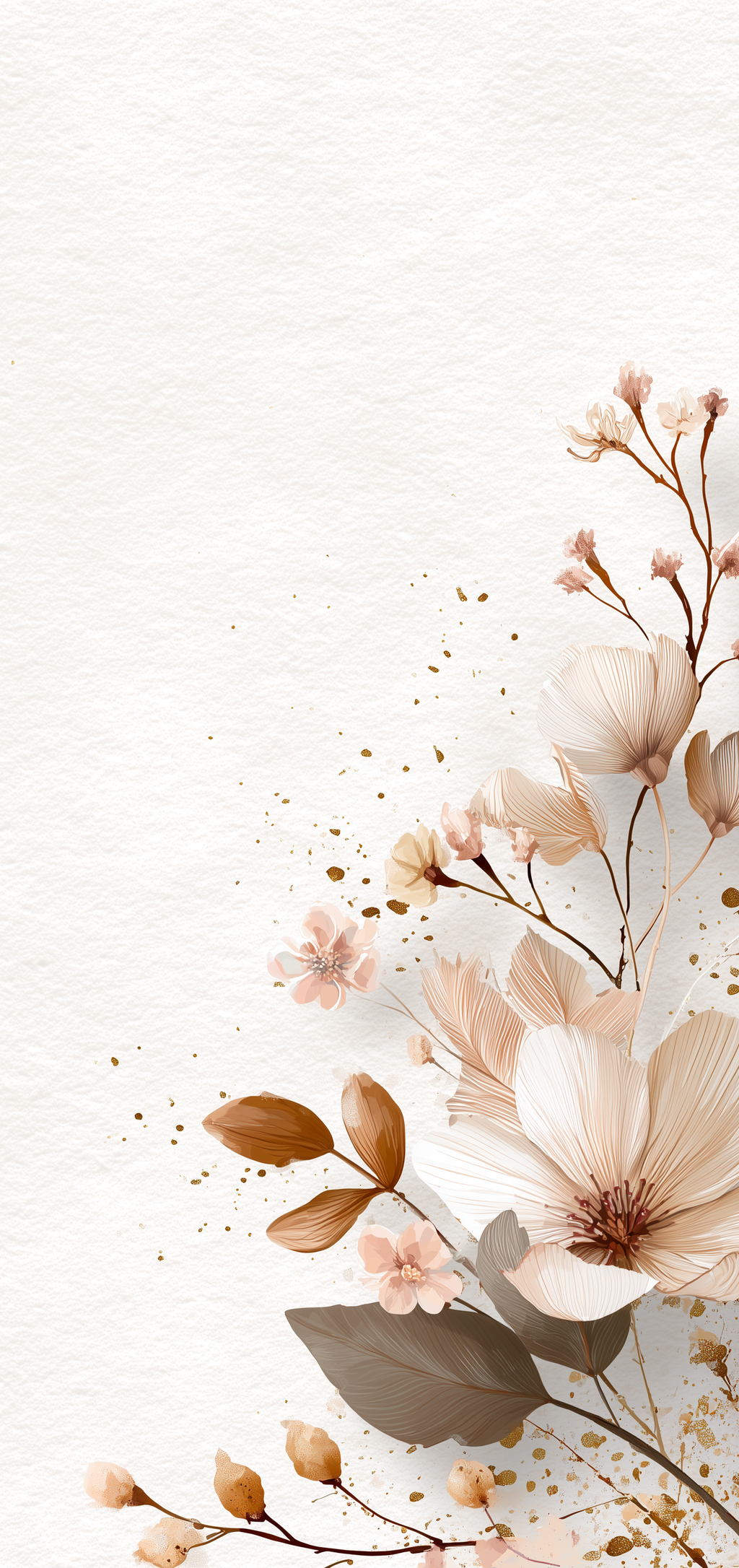 Blush Botanical Branch Earrings