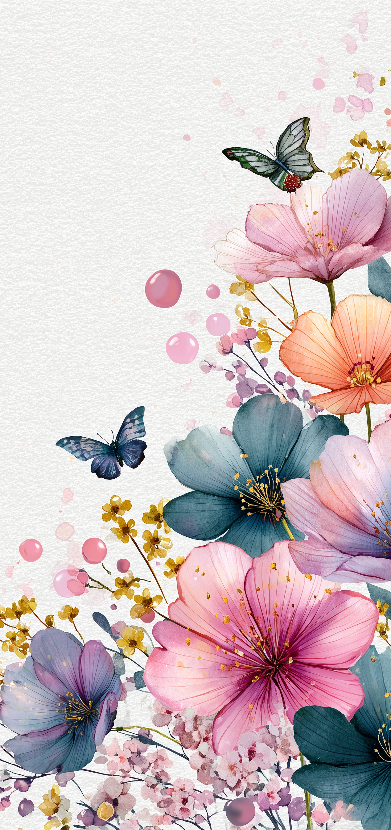 Butterfly Blossom Garden Earrings
