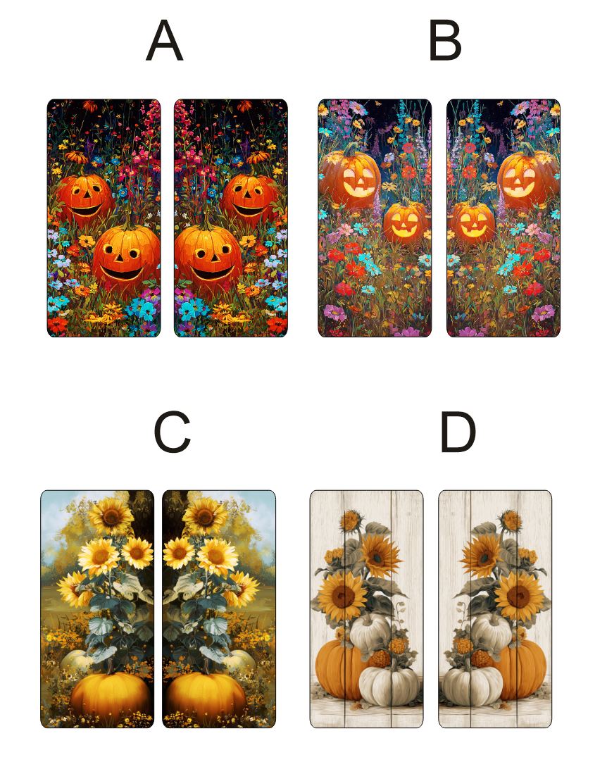 Fragile What | Halloween Pumpkin Patch Collection | 8x18