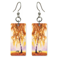 Golden Birch Bench Earrings