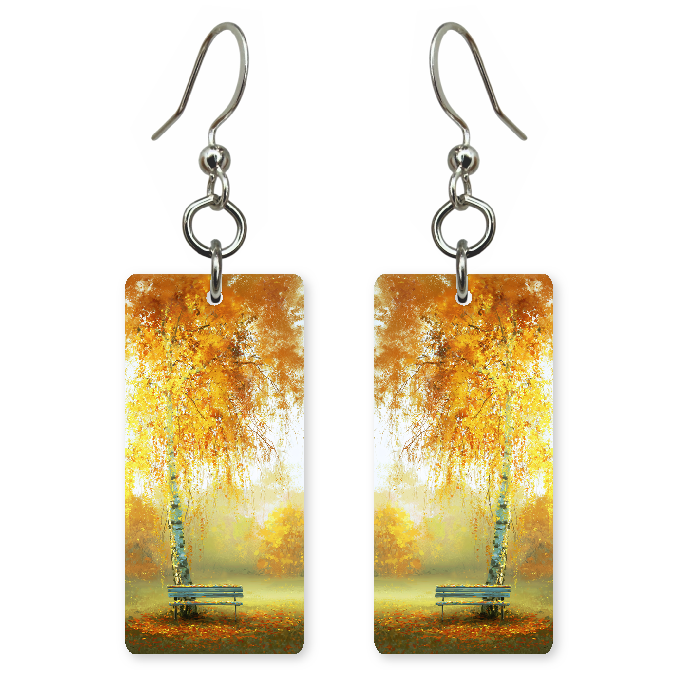 Birch Park Bench Earrings