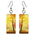 Golden Meadow Bench Earrings
