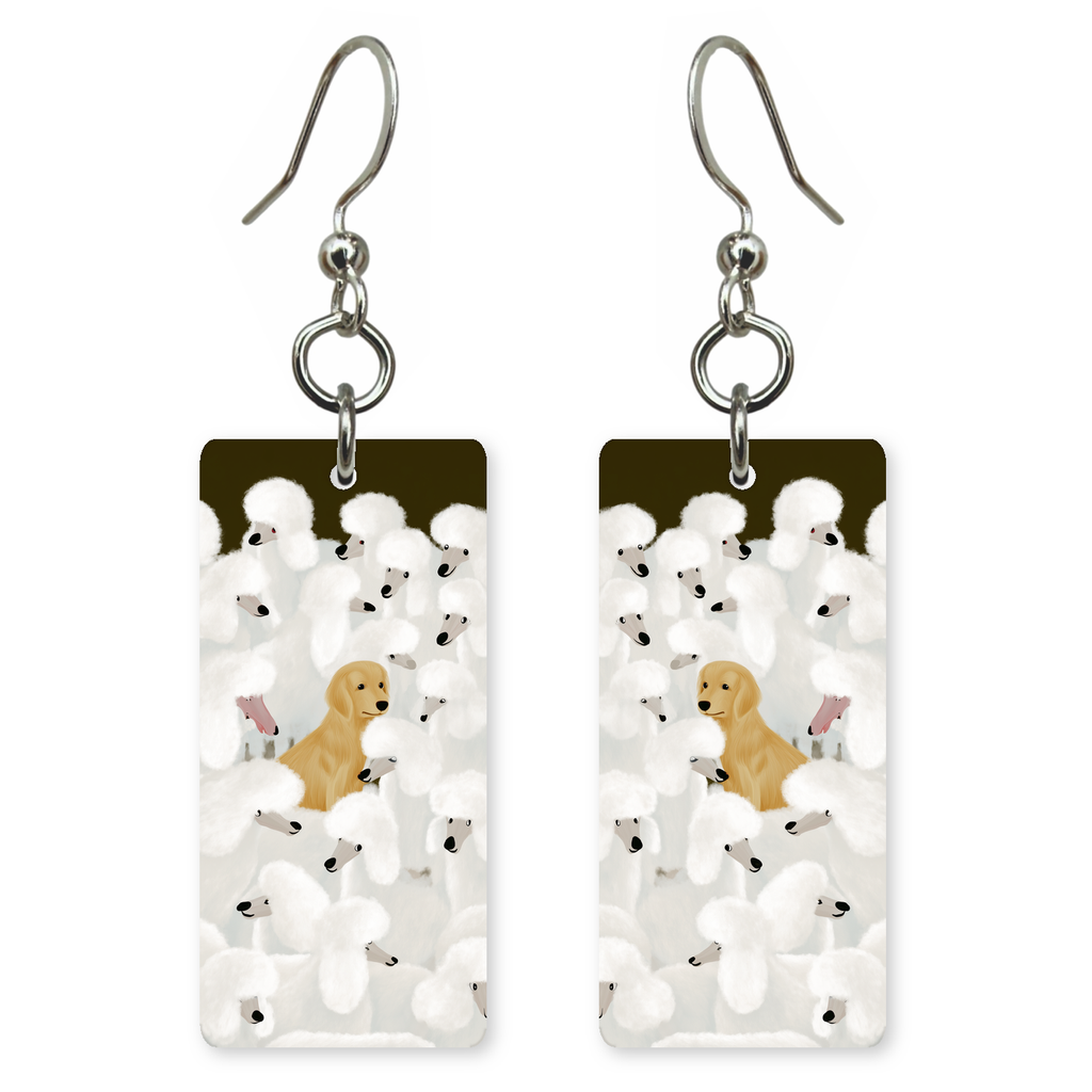 Odd Dog Out Earrings