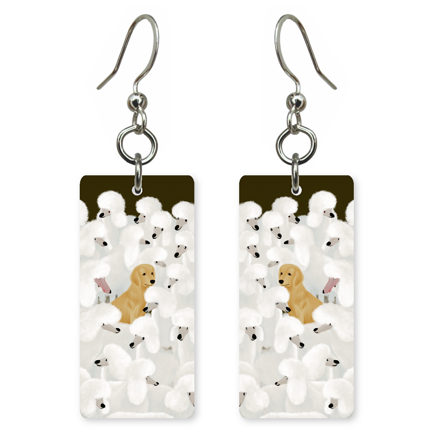 Odd Dog Out Earrings