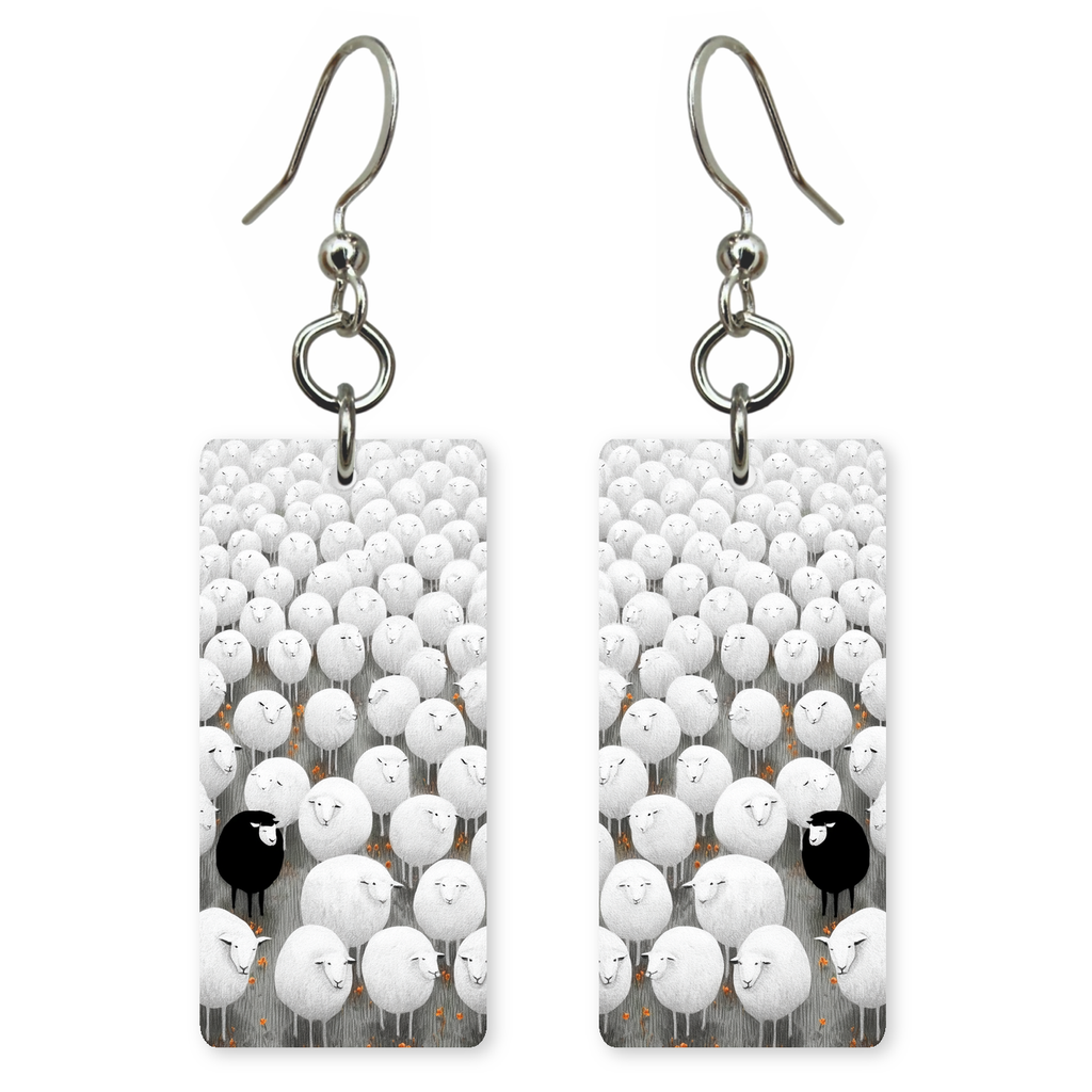 Black Sheep Earrings