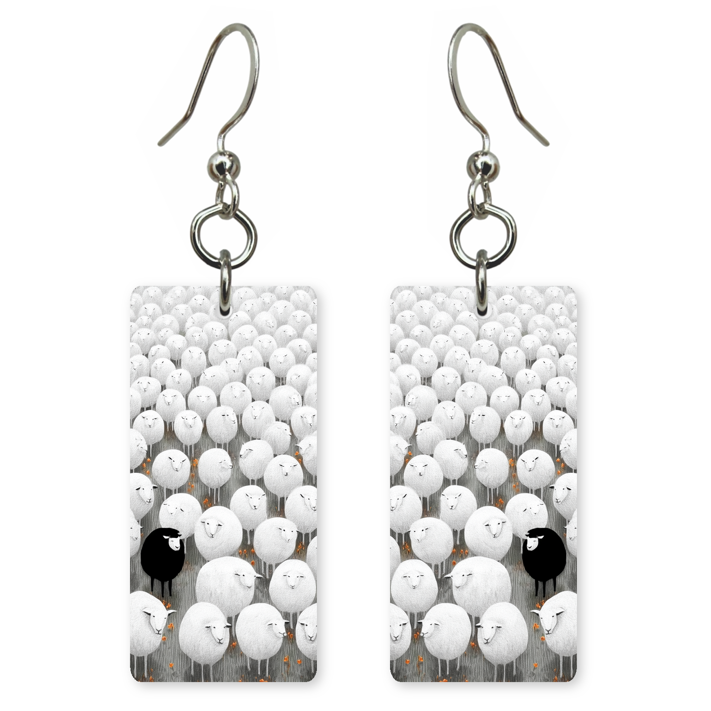 Black Sheep Earrings