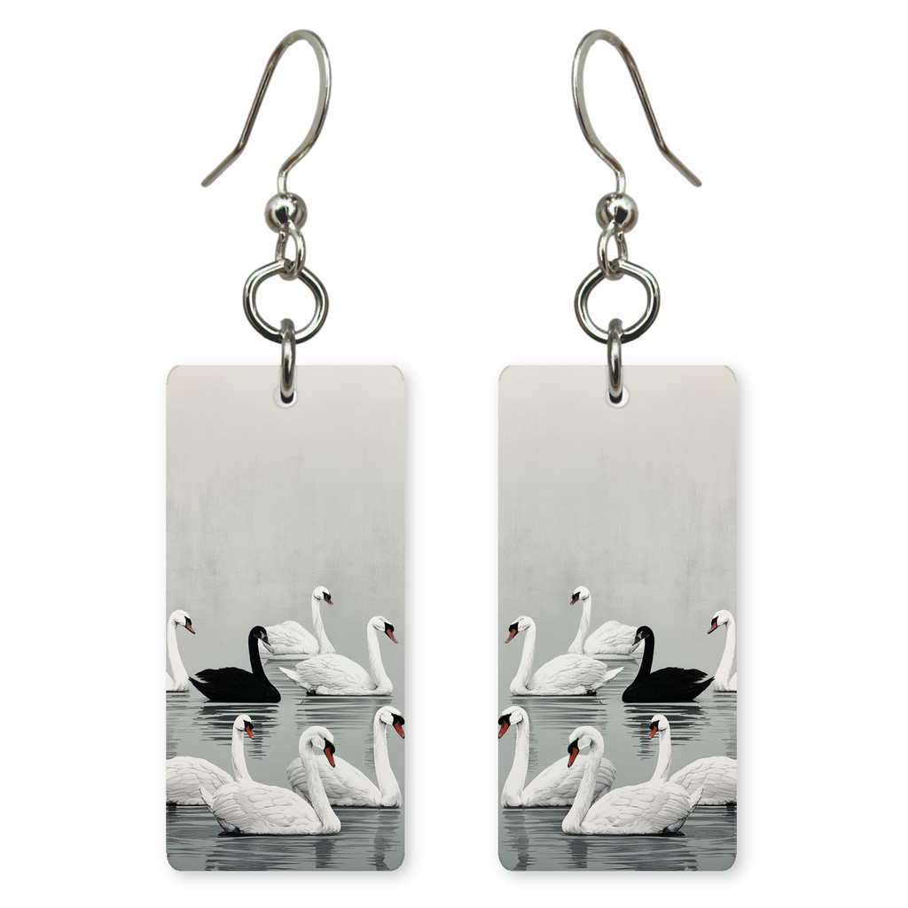 Black Swan Earrings
