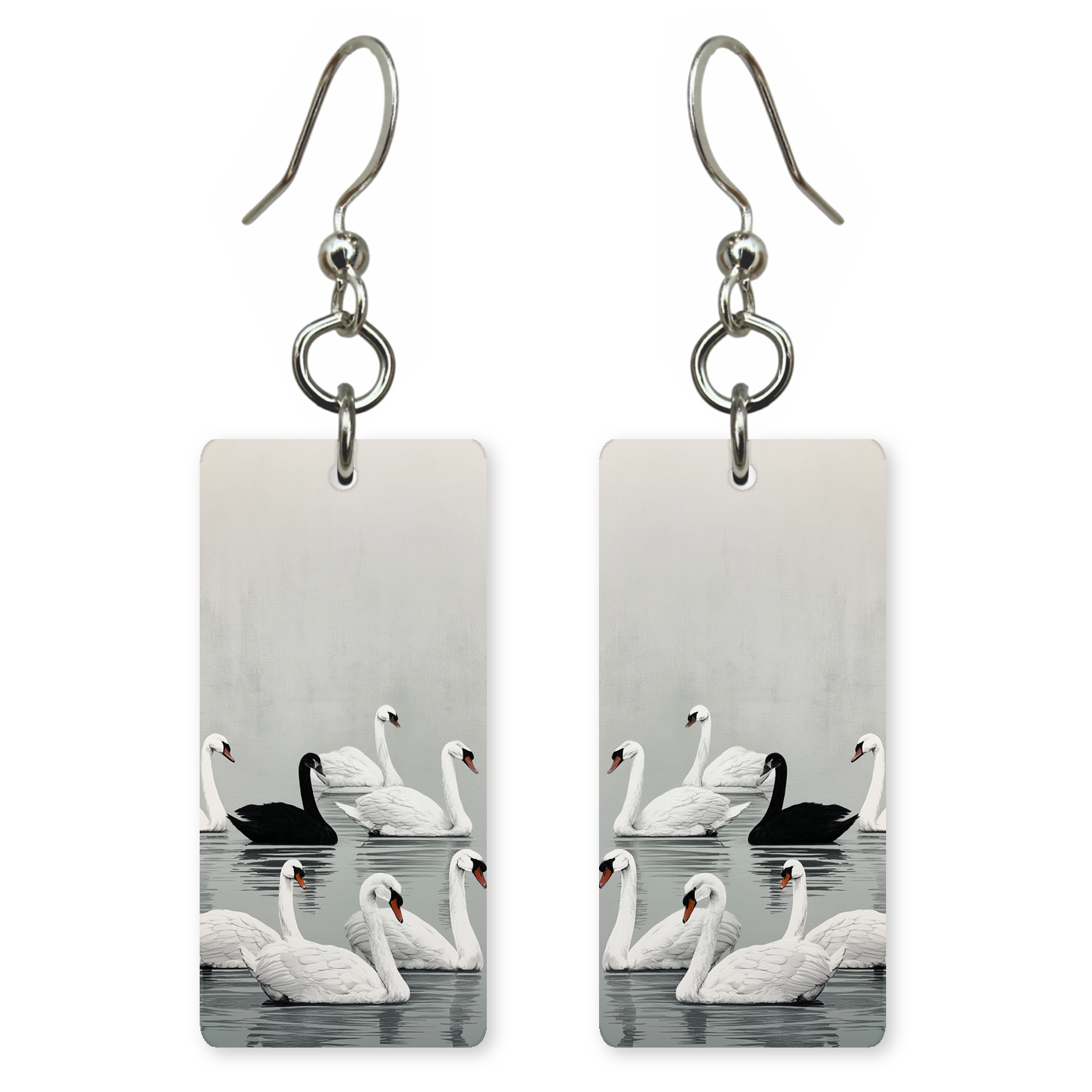 Black Swan Earrings