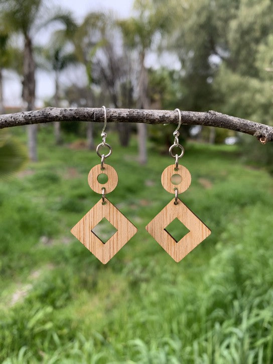 Hatha Bamboo Earrings #971