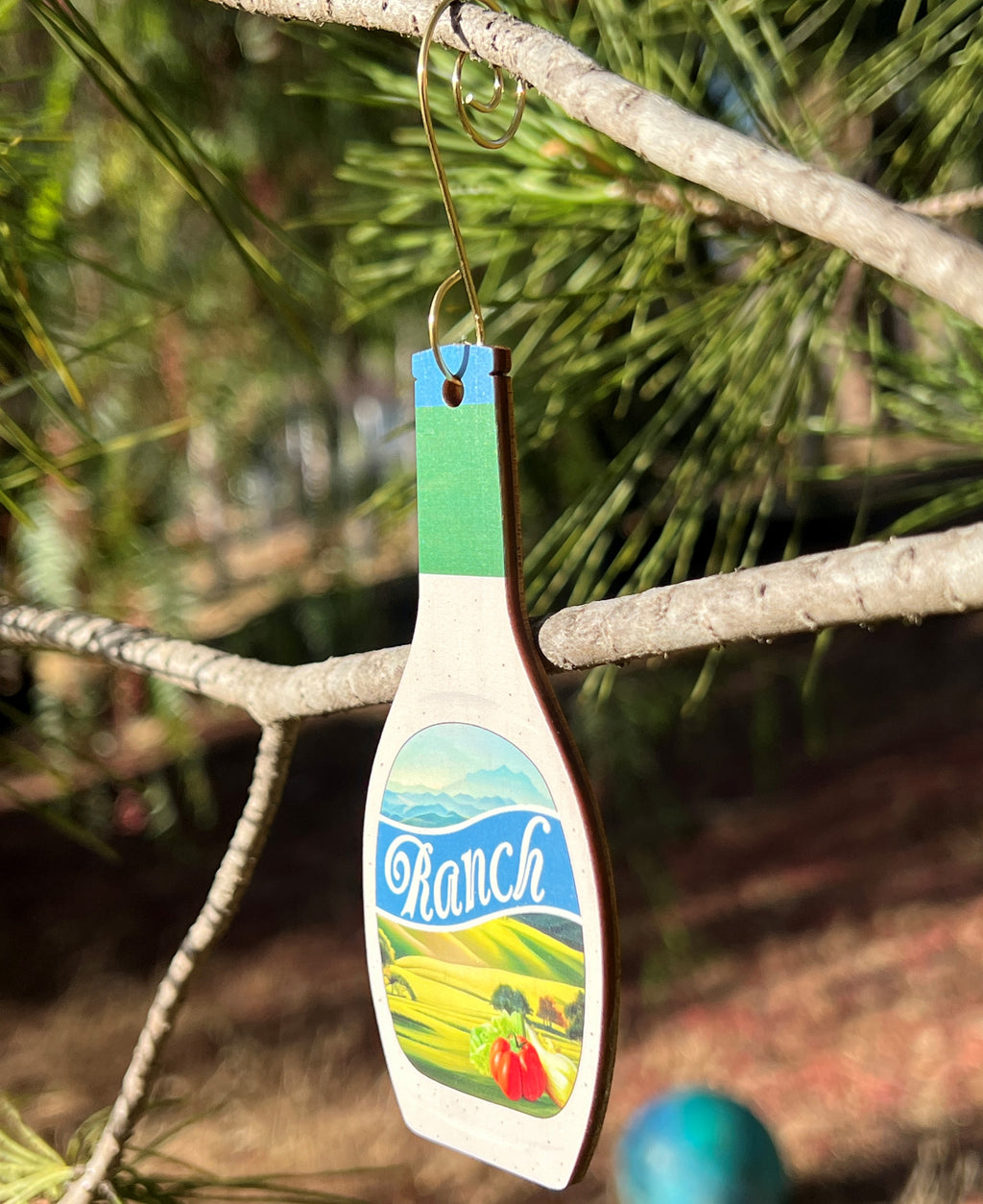 Ranch Dressing Ornament #9856