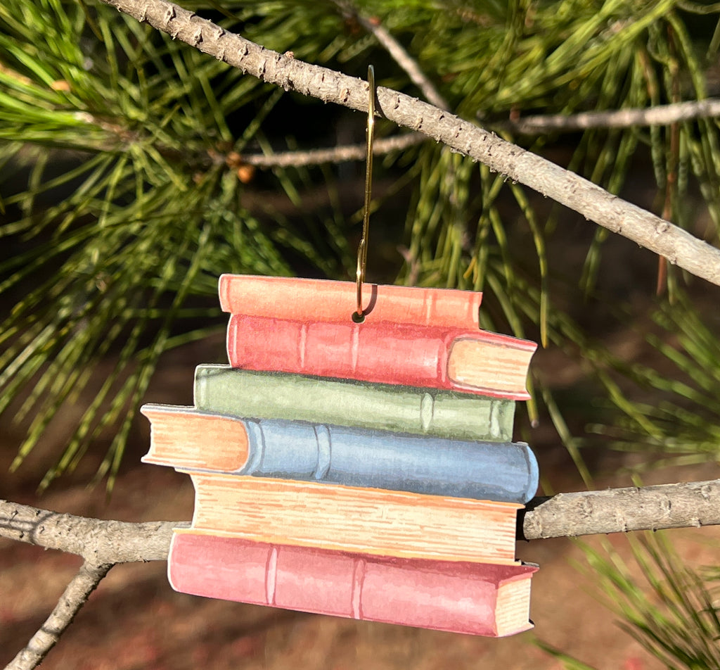 Books Ornament #9863