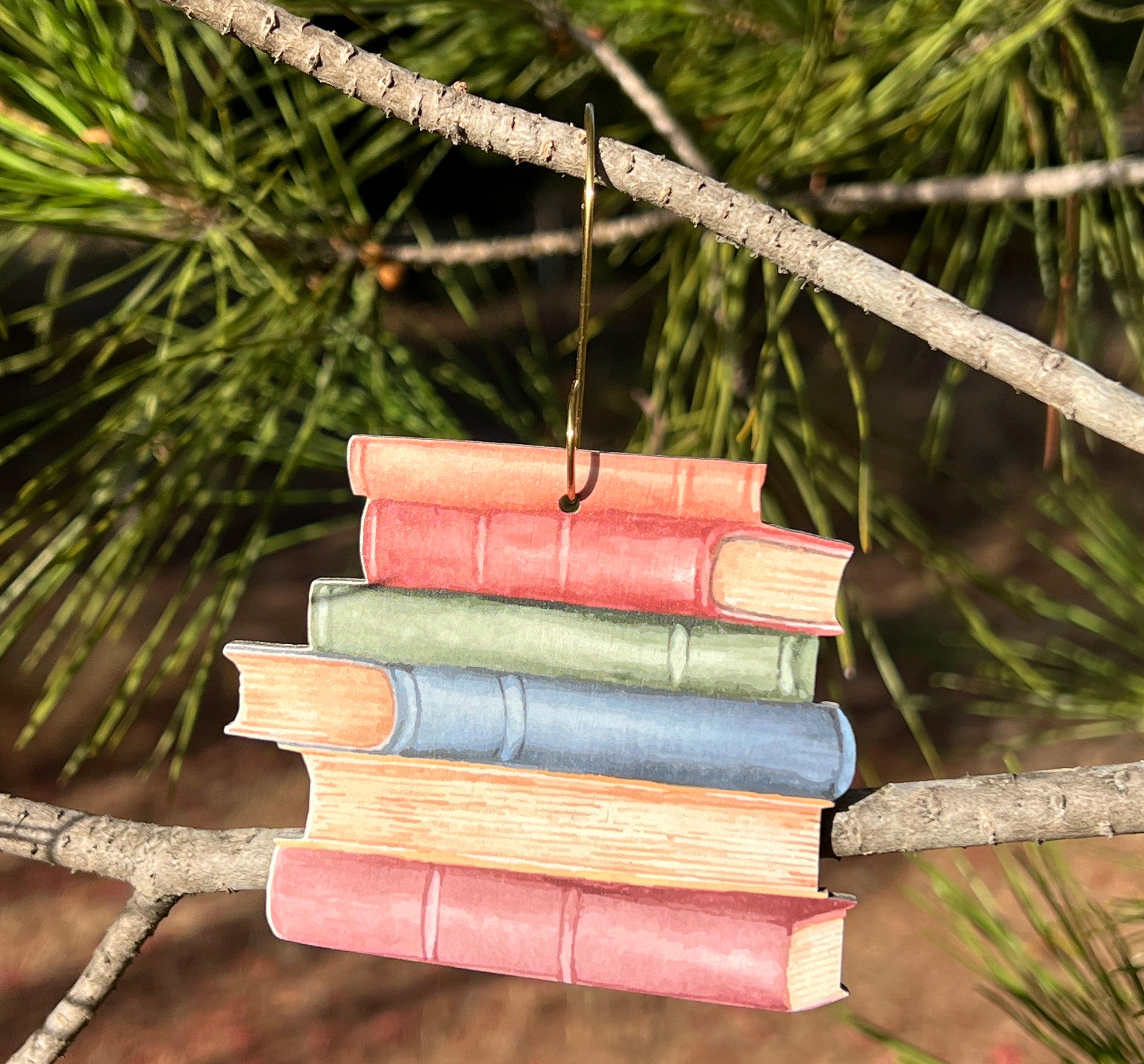 Books Ornament #9863