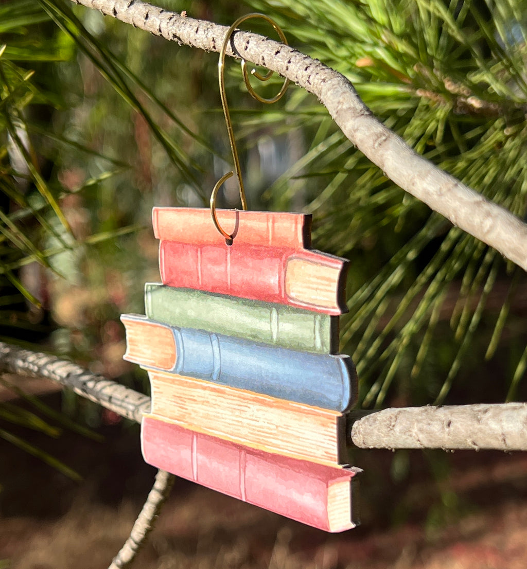 Books Ornament #9863
