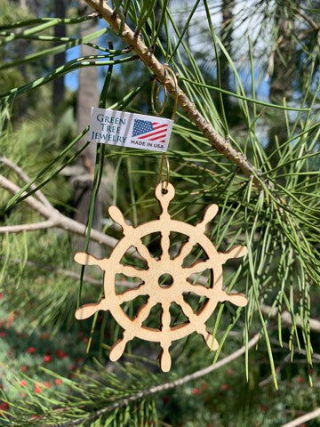 Ship Wheel Ornament #9931