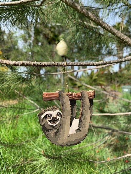 Sloth Ornament #9943