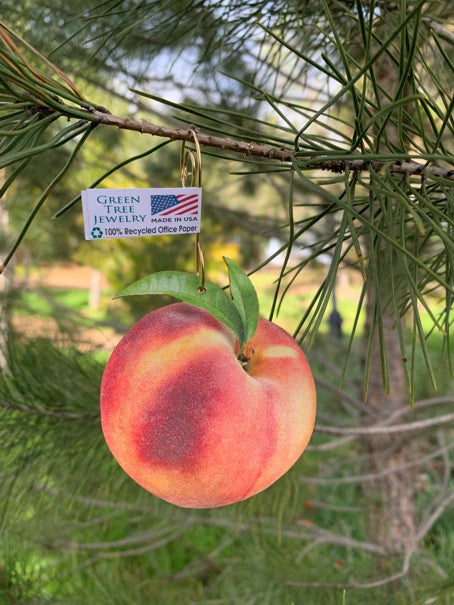 Peach Ornament #9948