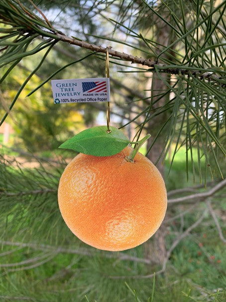 Orange Ornament #9949