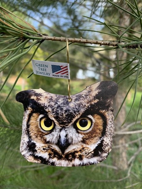Great Horned Owl Ornament #9963