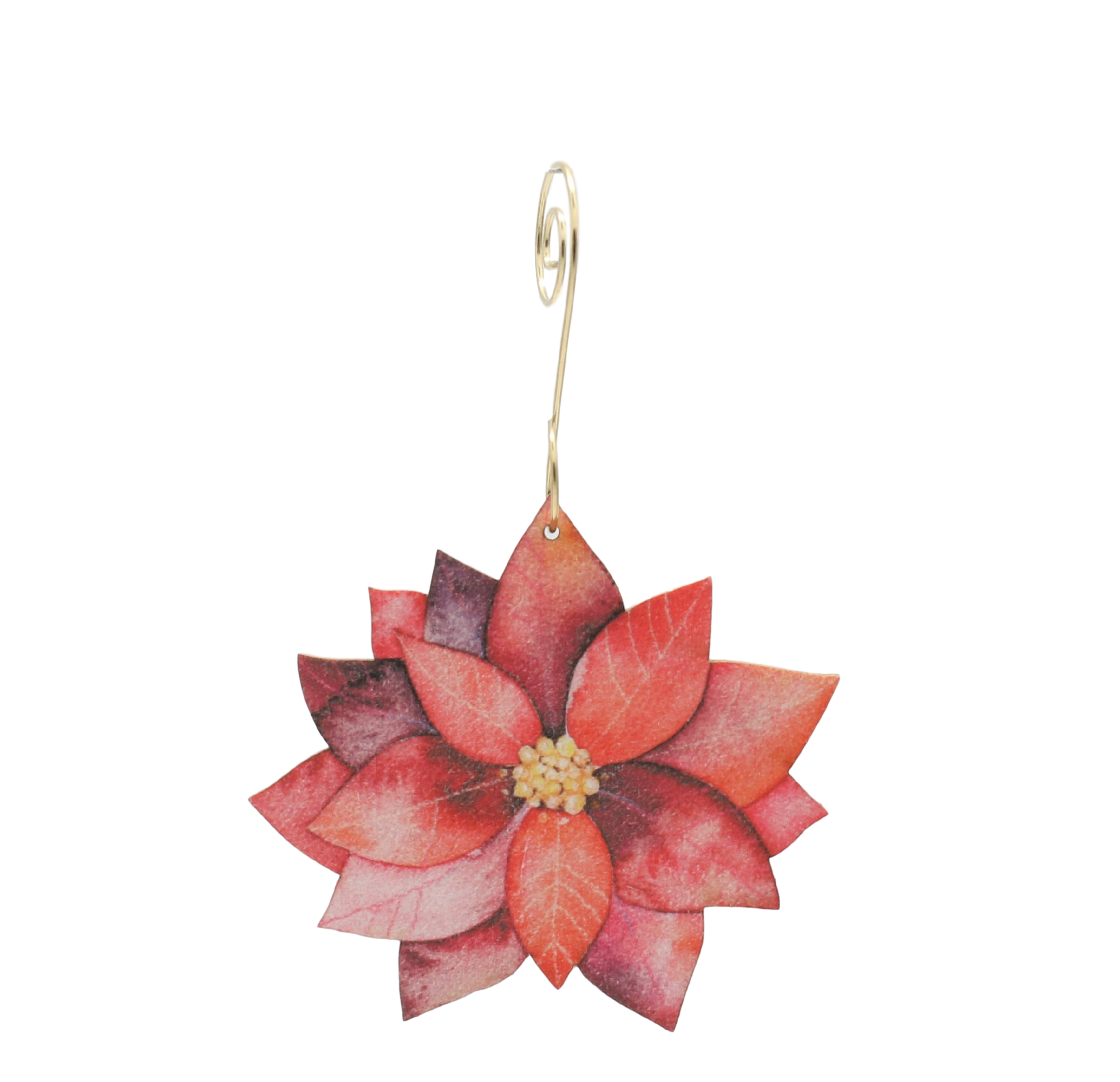 Blossoming Poinsettia Ornament #9966