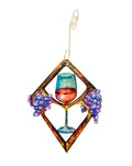 Heart in Wine Ornament #9967