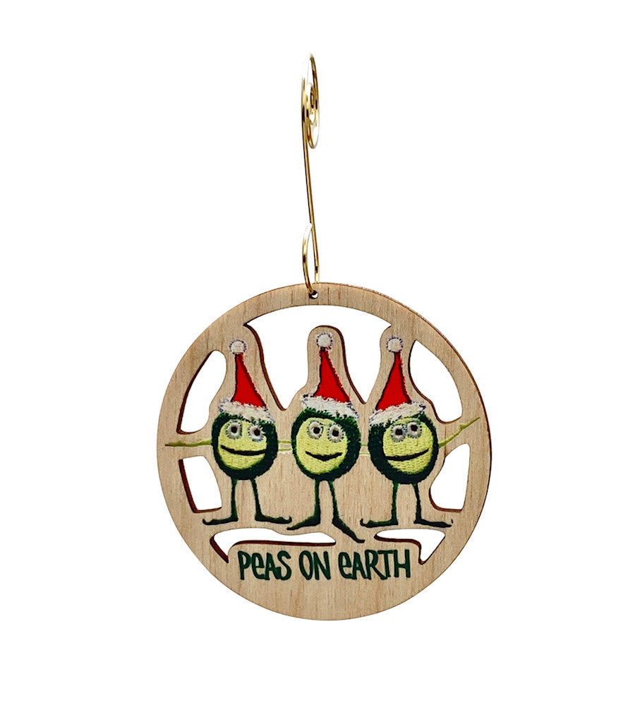 Peas on Earth Ornament #9970