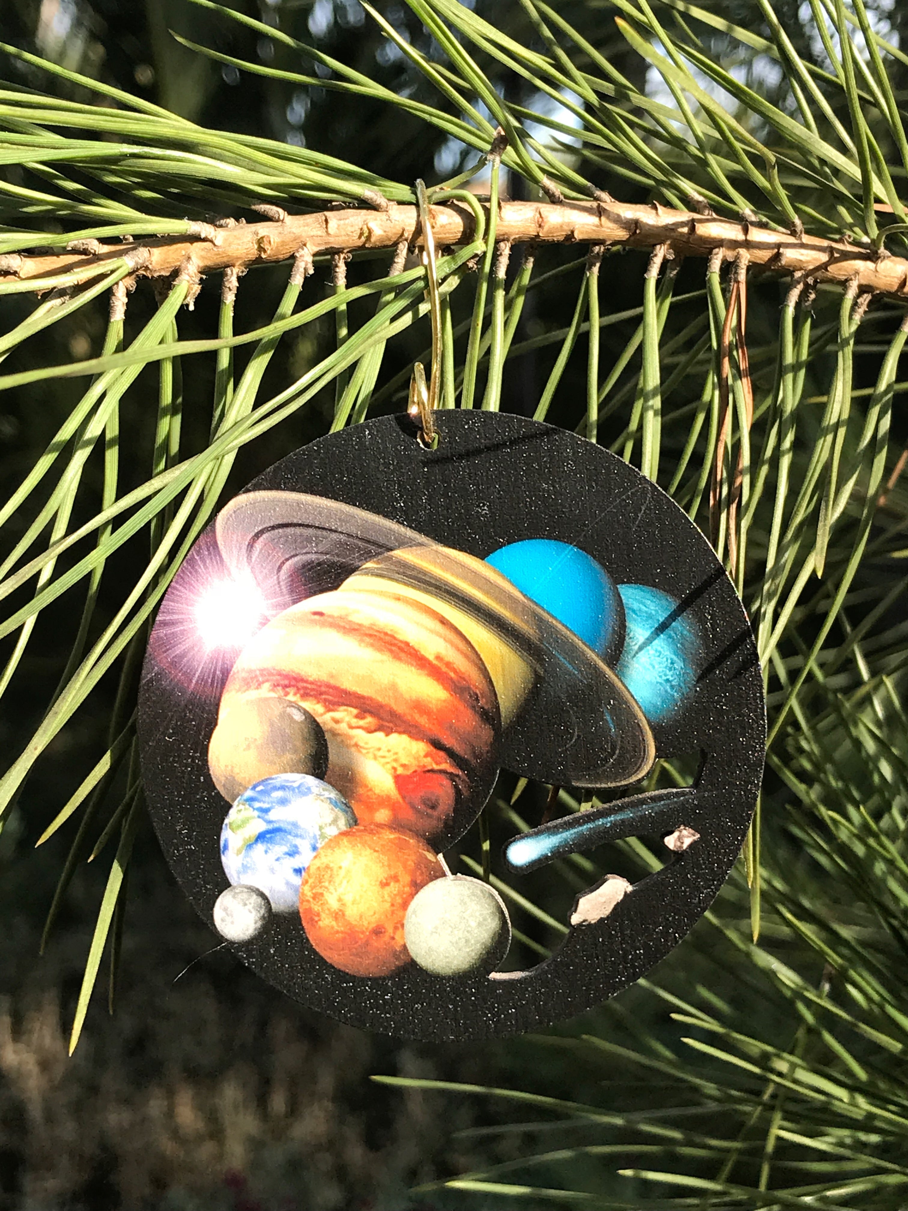 Solar System Round Ornament #9984