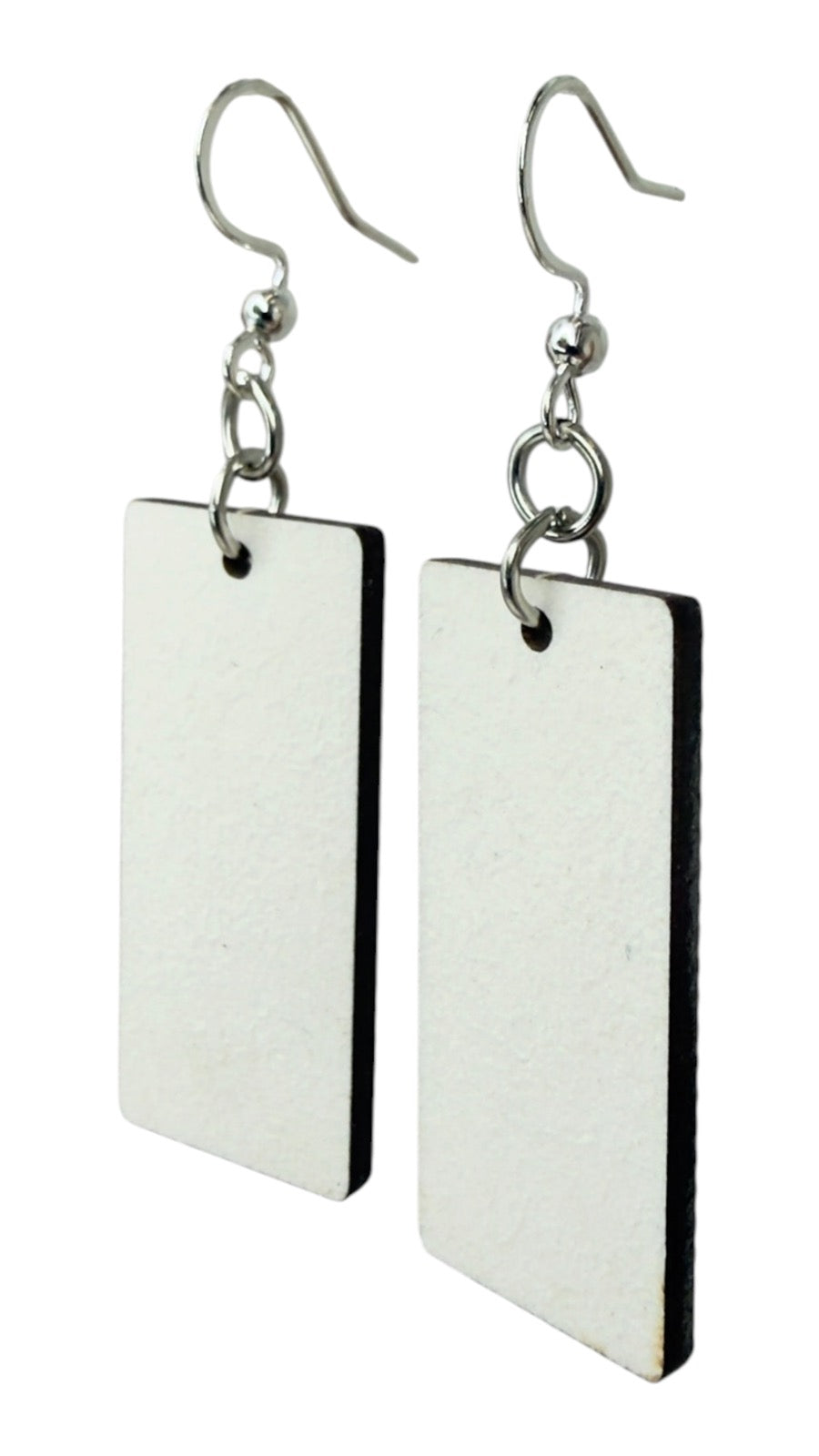 Upcycled paperboard earring blanks