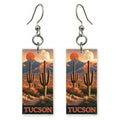 AZ Desert Mural Custom Wood Earrings (CFW12)