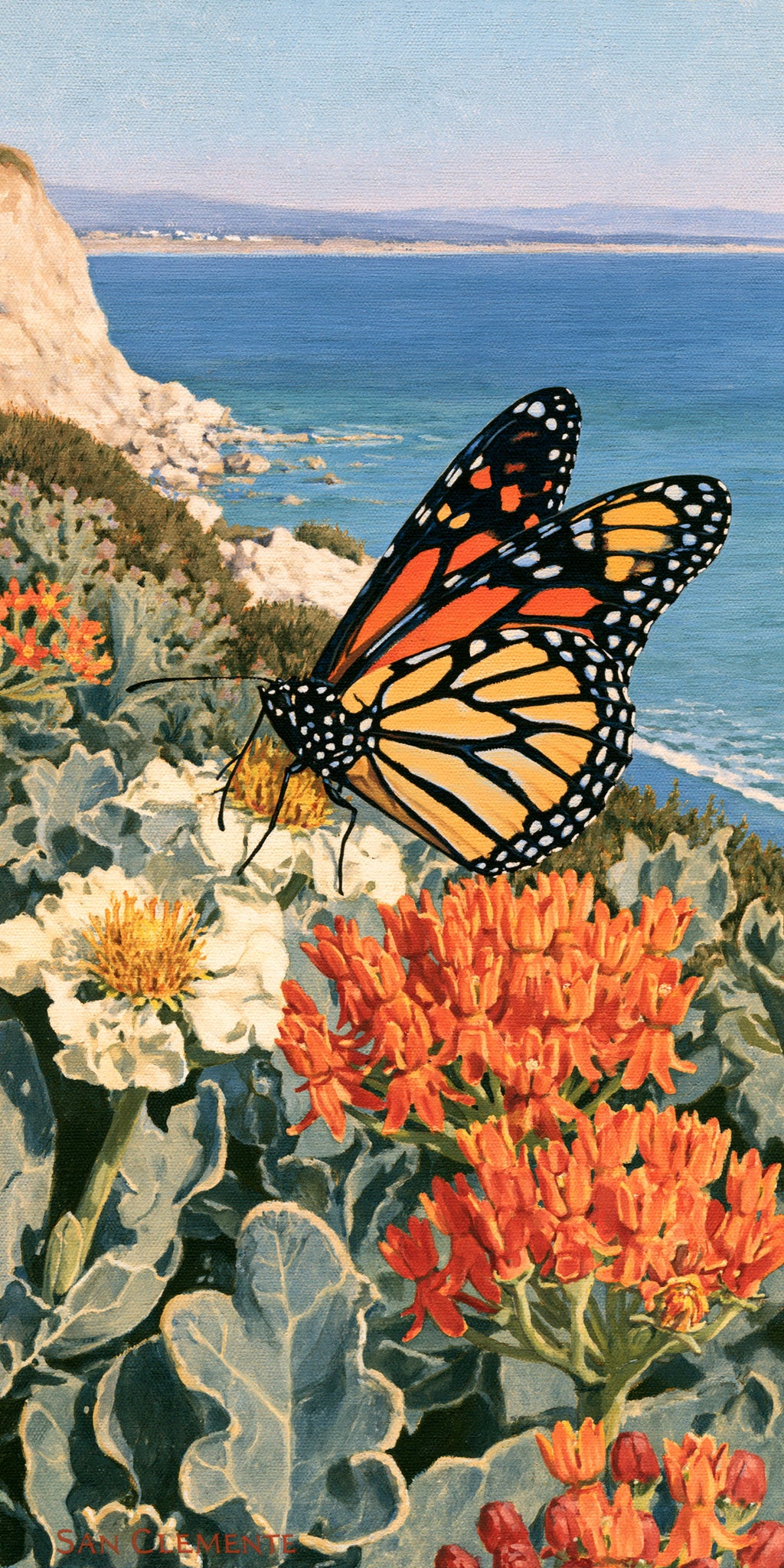 Monarch Butterfly Custom Wood Earrings (CFW13)