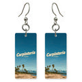 Carpinteria Bold 1 Custom Wood Earrings (CFW18)