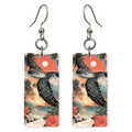 HI Kailua Sea Turtle Custom Wood Earrings (CFW29)