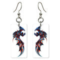 Mexican Free-Tailed Bat 3 Custom Wood Earrings (CFW3)