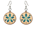 Sand dollars Earrings #EC2973