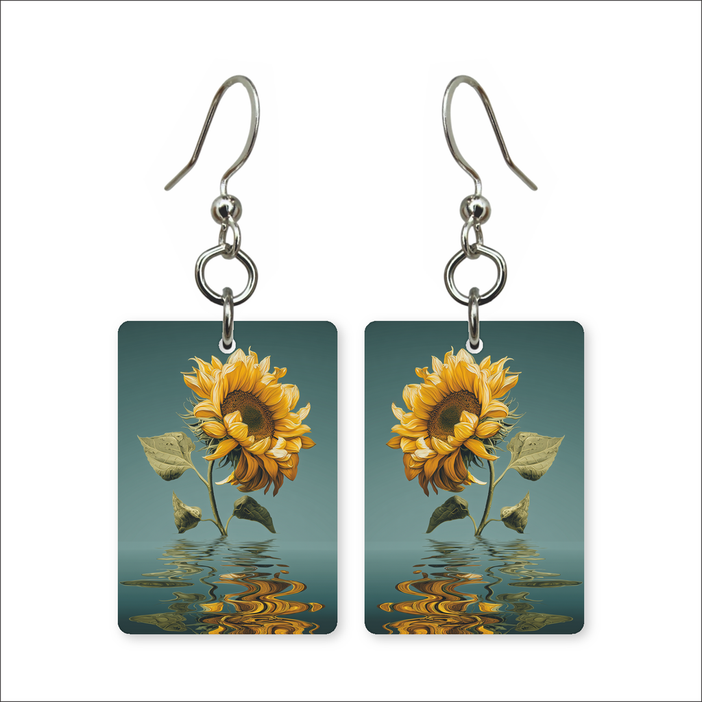 Mirror Bloom Earrings