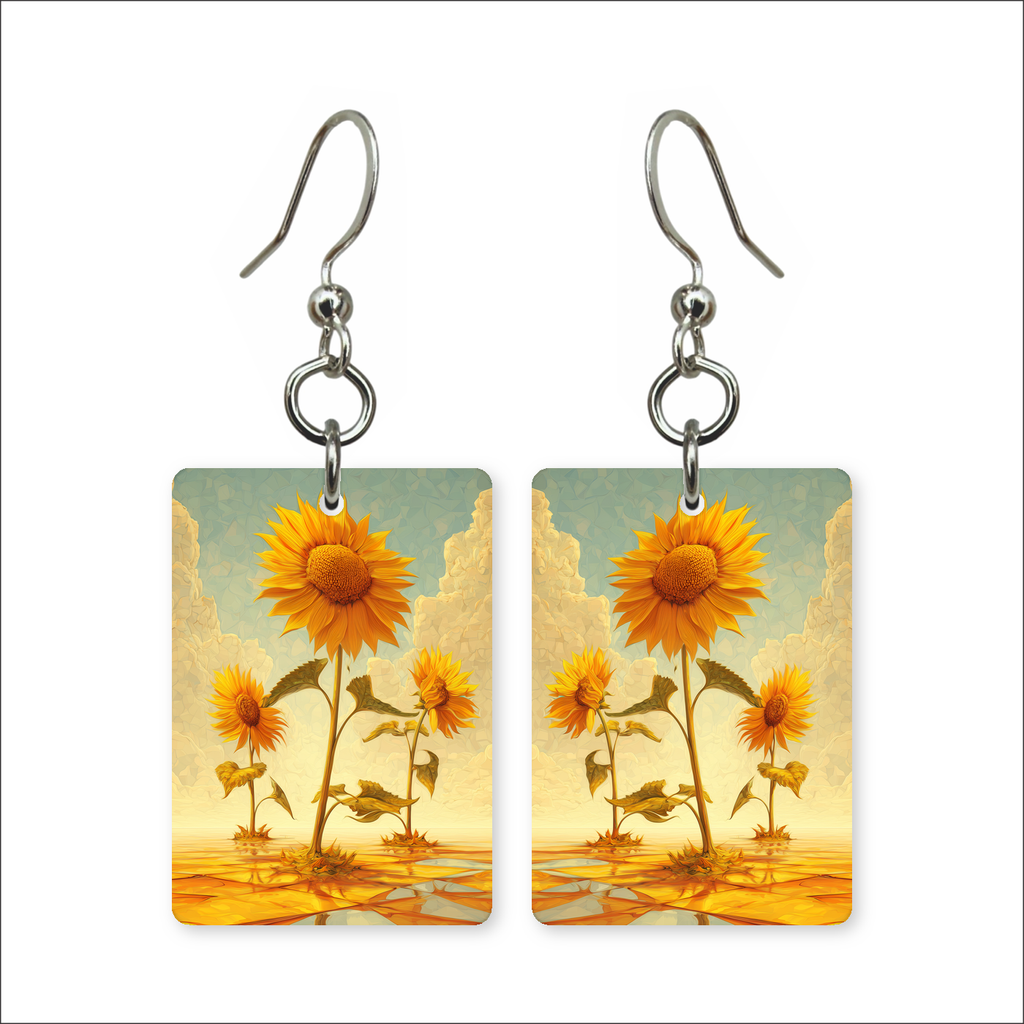Golden Trio Earrings