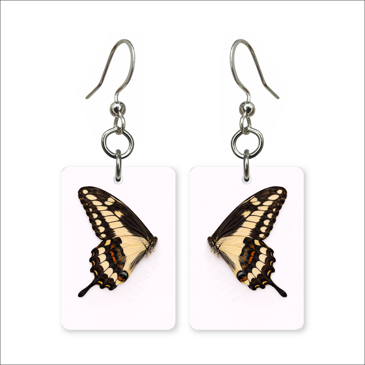 Golden Swallowtail Earrings