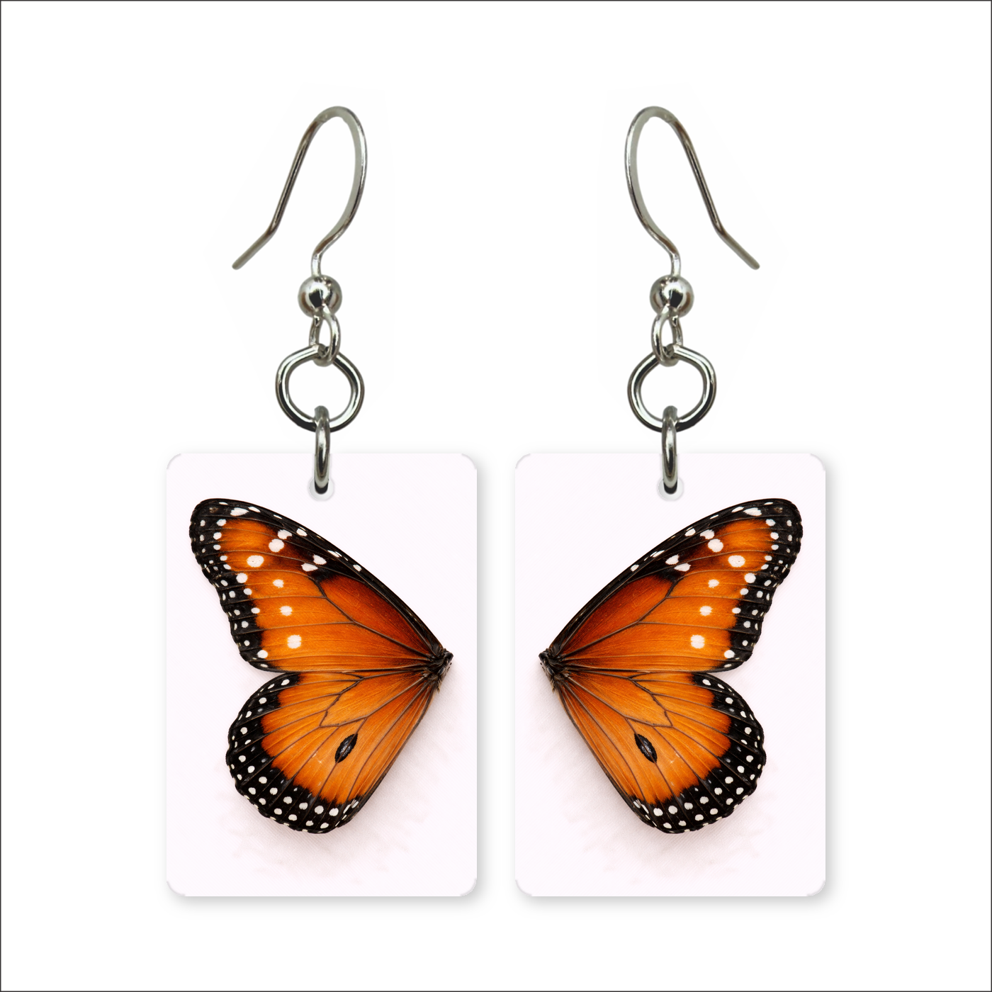 Monarch Wing Earrings