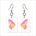 Rosy Wing Earrings