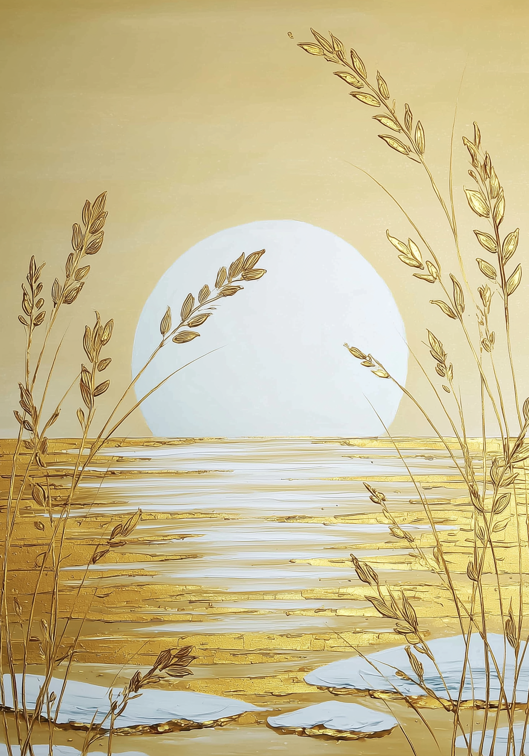 Golden Wheatfield Earrings