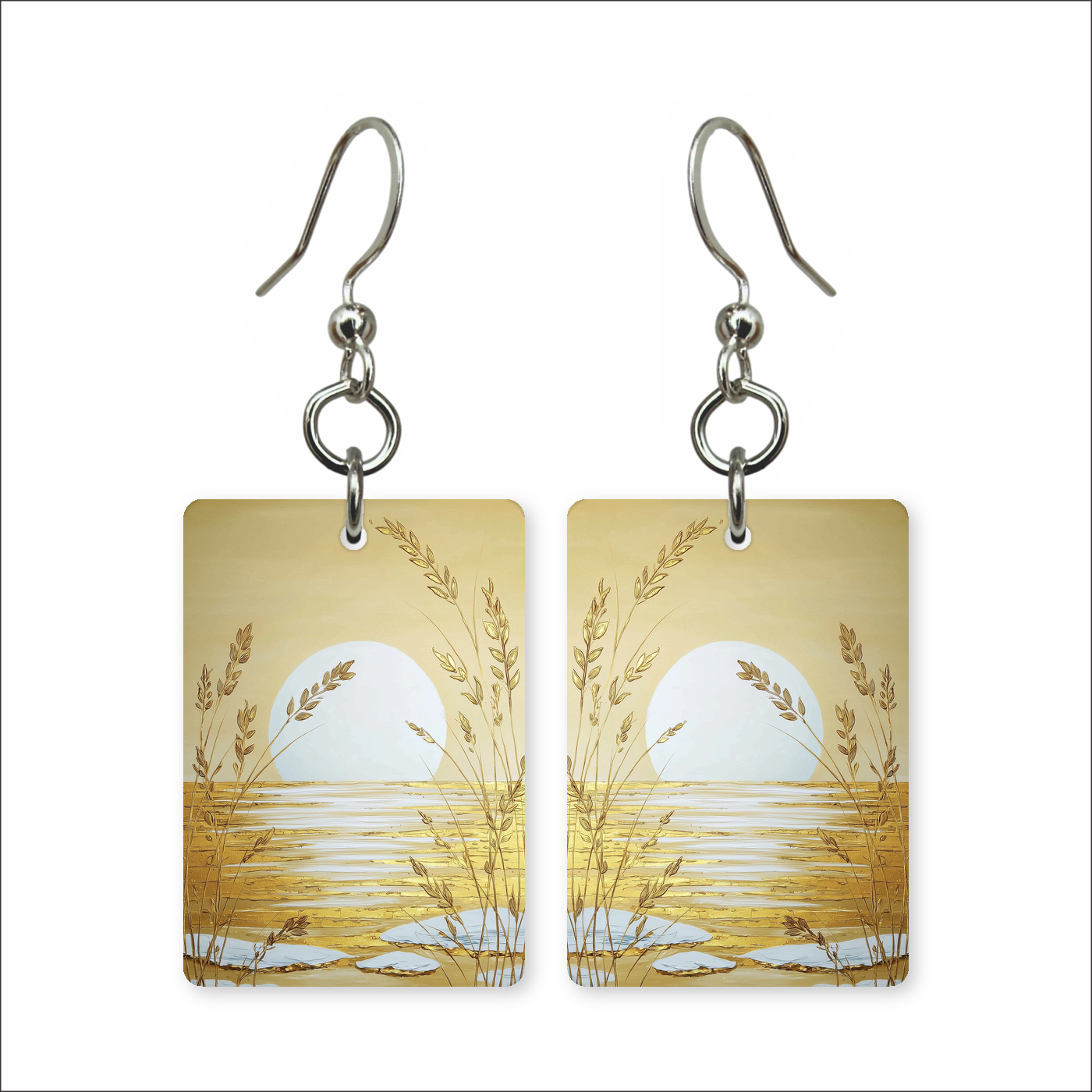 Golden Wheatfield Earrings
