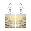 Golden Wave Earrings