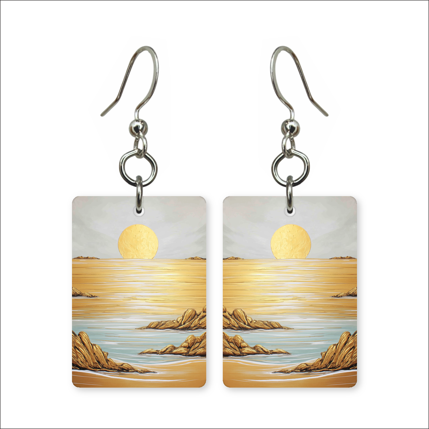 Amber Sunset Earrings