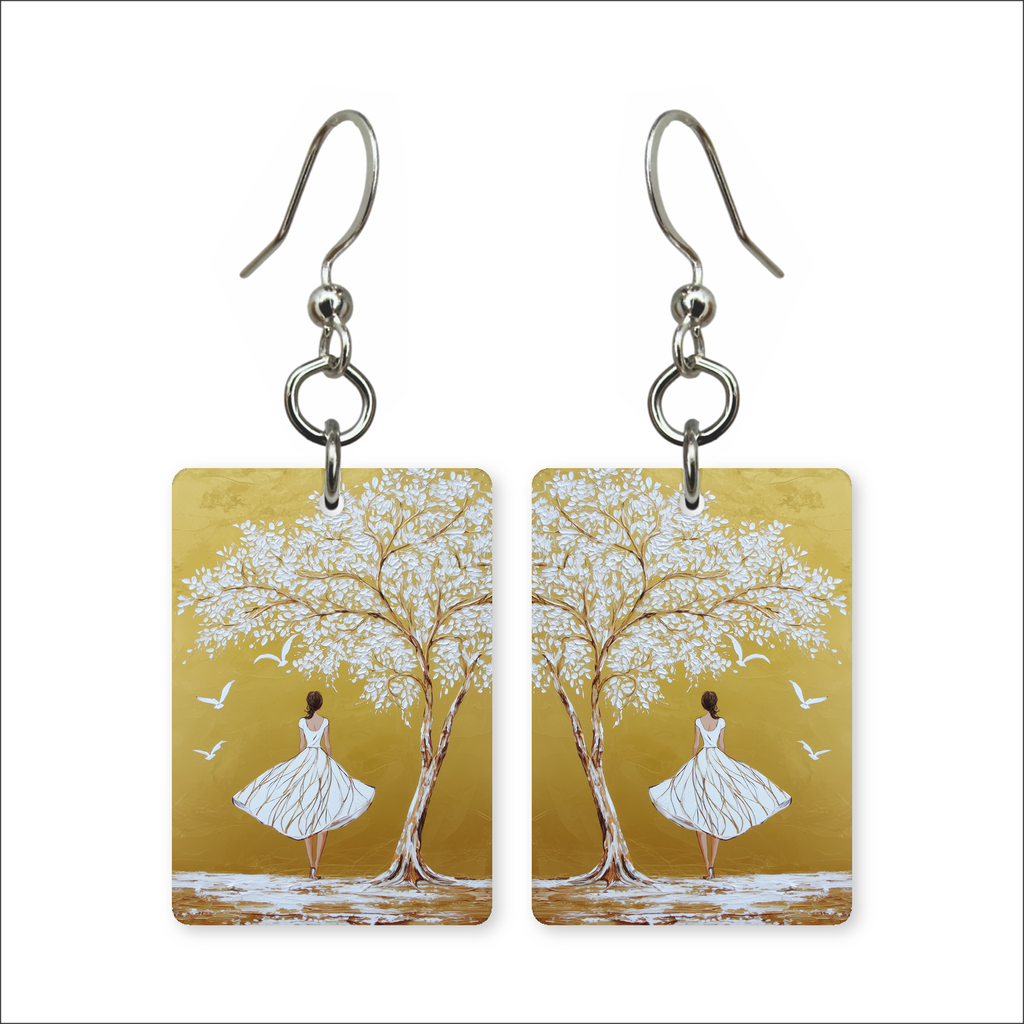 Golden Dance Earrings