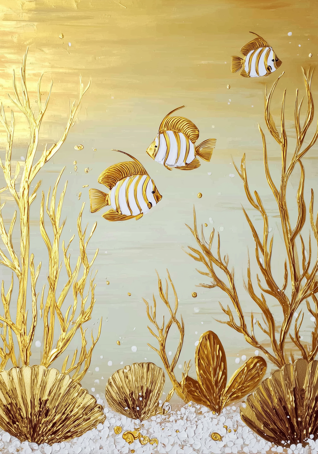 Golden Reef Earrings