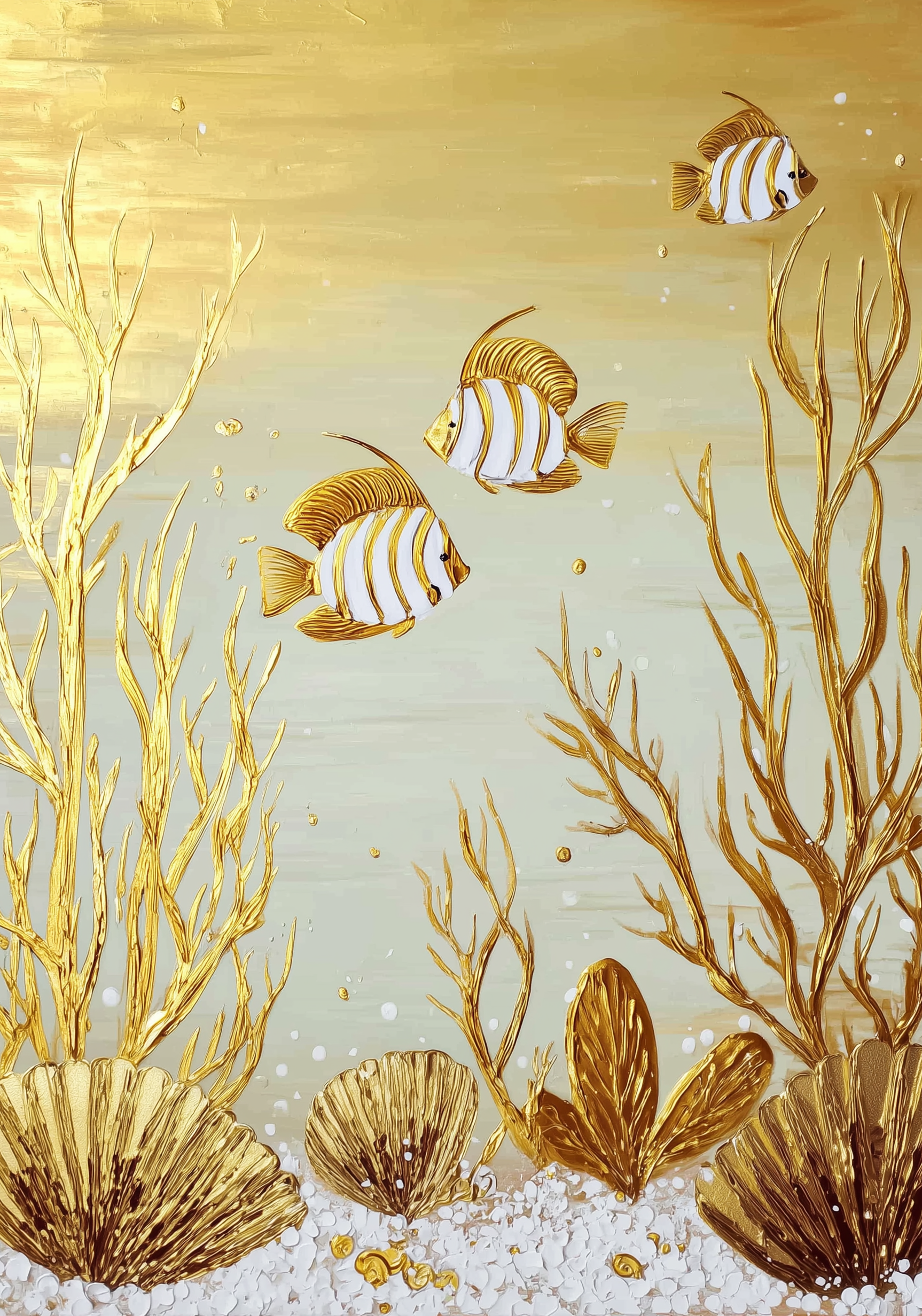Golden Reef Earrings