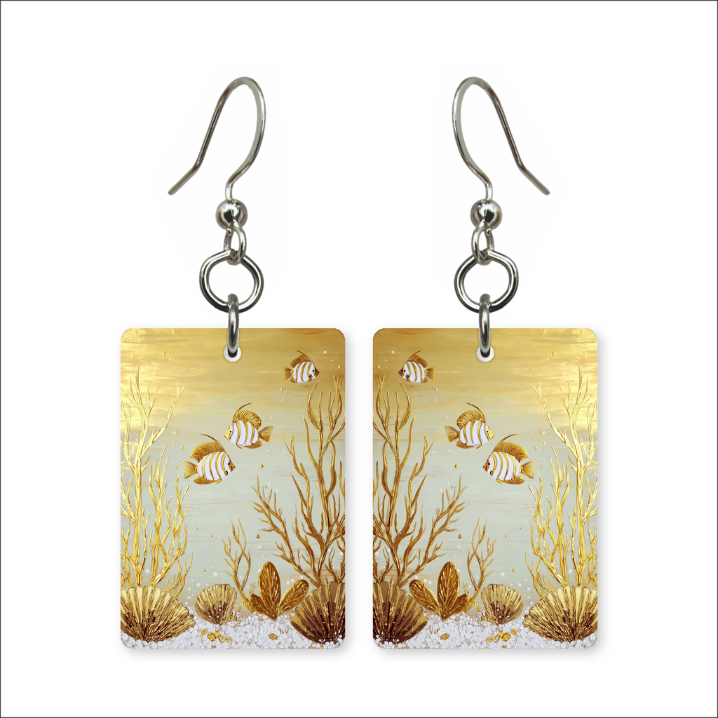 Golden Reef Earrings