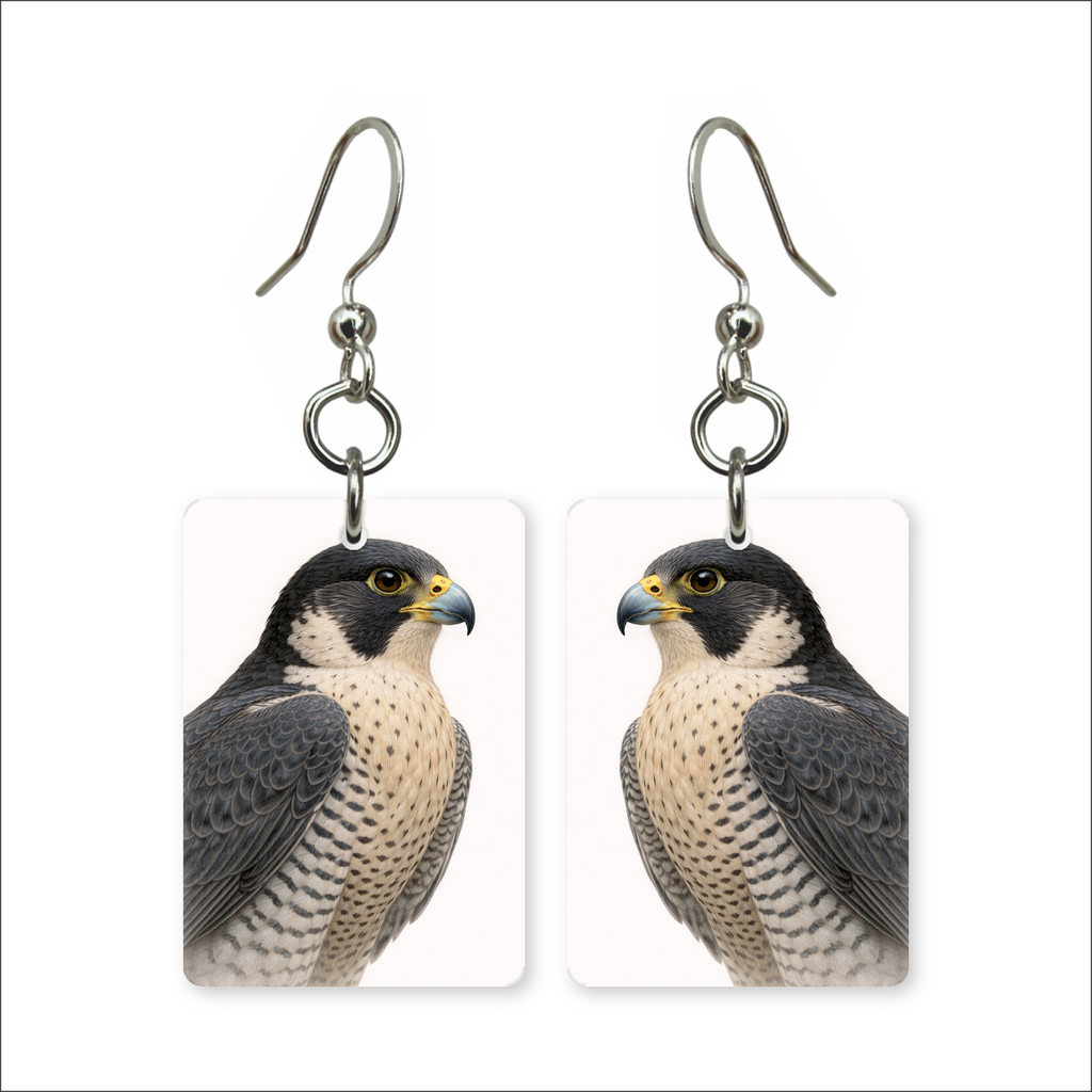 Peregrine Falcon Earrings