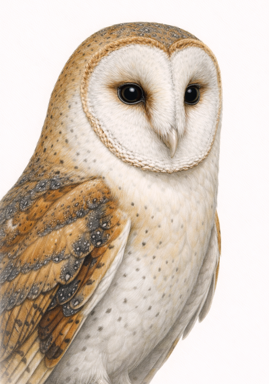 Barn Owl Earrings