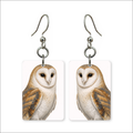 Barn Owl Earrings