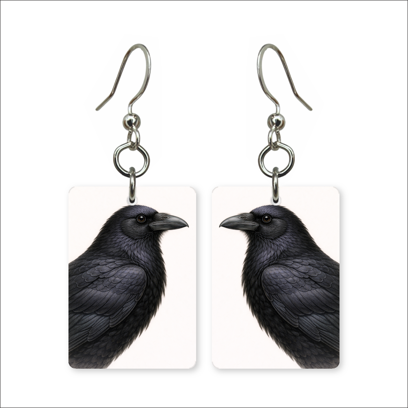 Midnight Raven Earrings